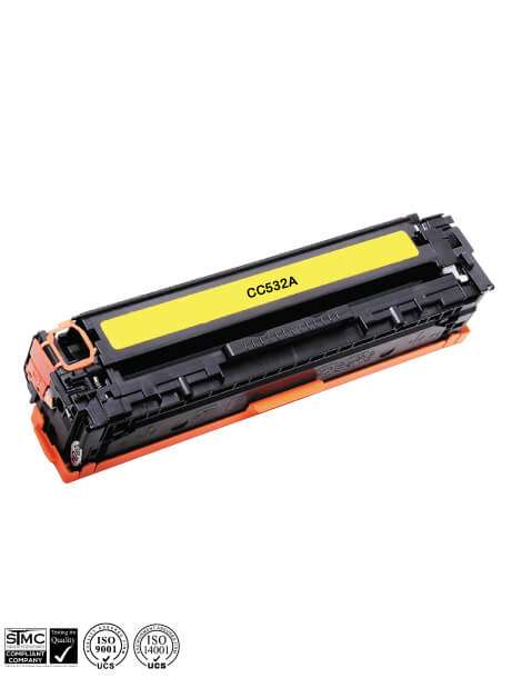 HP 650A (CE272A) - Toner générique ( JAUNE)