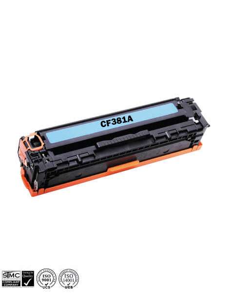 HP 312A (CF381A) - Toner générique (BLEU)