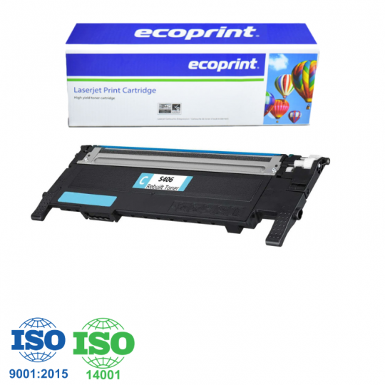 Toner SAMSUNG Compatible (CLT-C406S) / ELS - Cyan