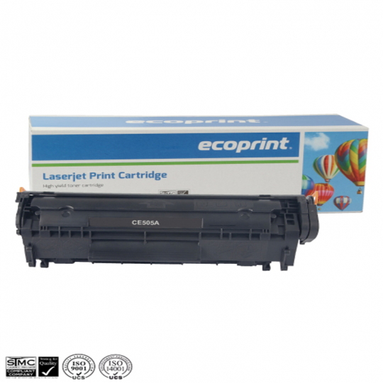 Toner ECOPRINT équivalent à HP05A (CE505A) - BLACK ( NOIR)