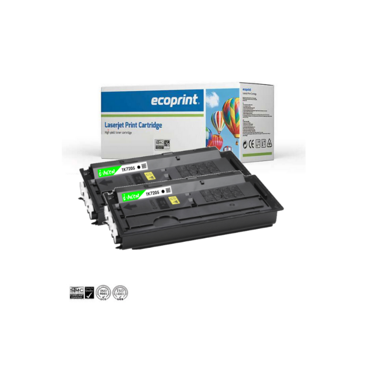 Pack 2 Toner KYOCERA Compatible TK-7205 KYOCERA - 1