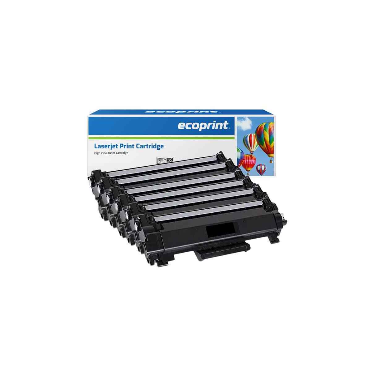 Pack de 6 Toner compatible BROTHER (TN-2410) - Noir