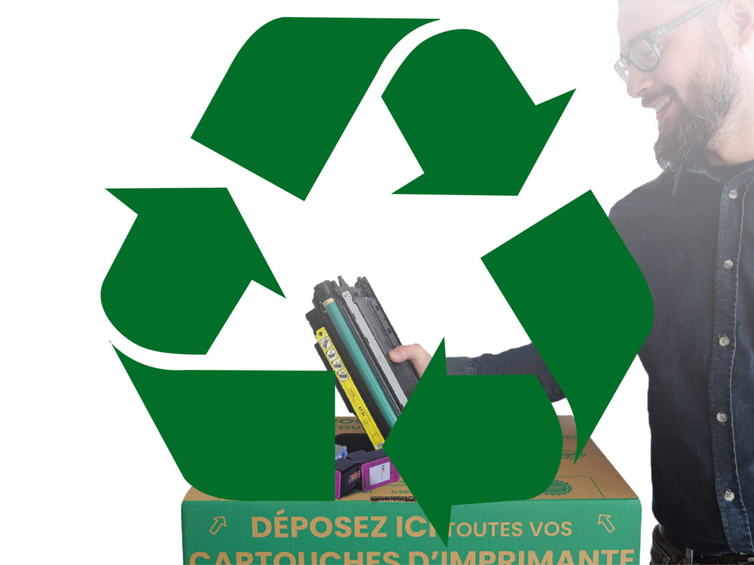 Recyclage des cartouches usagées : comment Riotoner s'engage