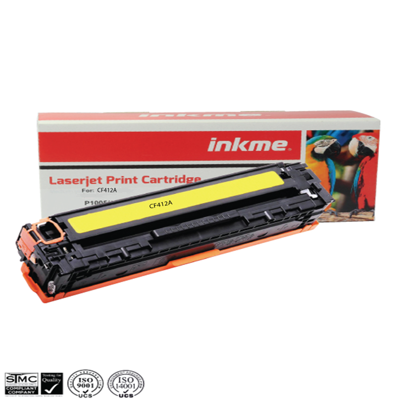 HP 410A (CF412A) - Toner générique (JAUNE)