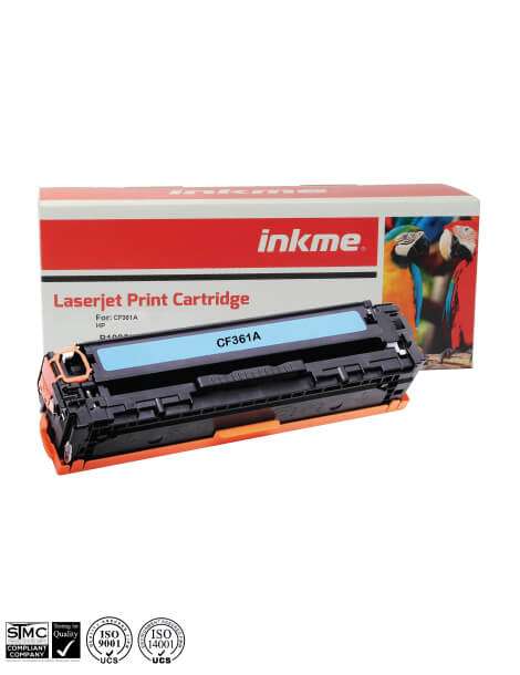 HP 508A (CF361A) - Toner générique (BLEU)