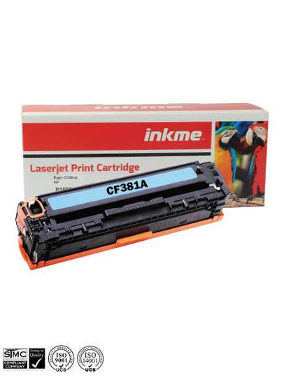 HP 312A (CF381A) - Toner générique (BLEU)