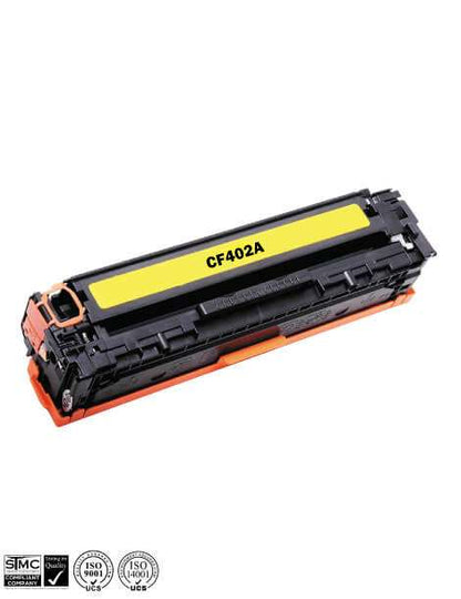 HP 201A (CF402A) - Toner générique (JAUNE)
