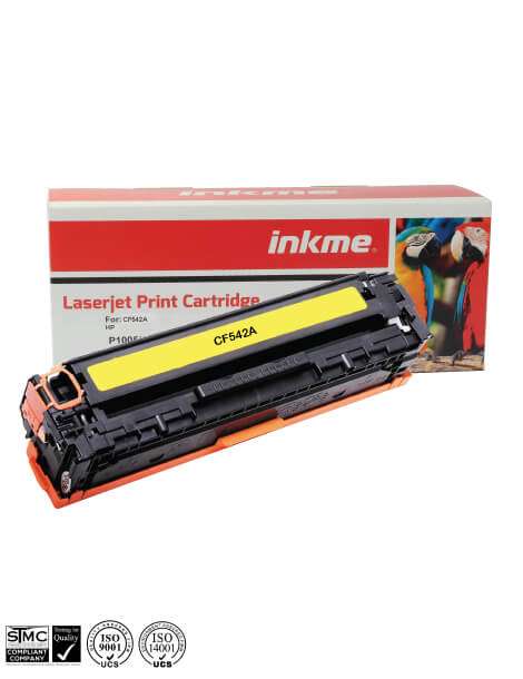 HP 203A (CF542A) - Toner générique (JAUNE)