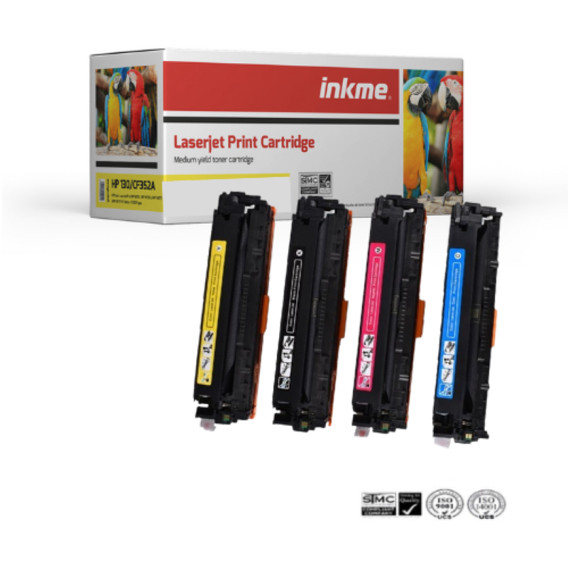 HP 128A (CE320A) - PACK de 4  toners