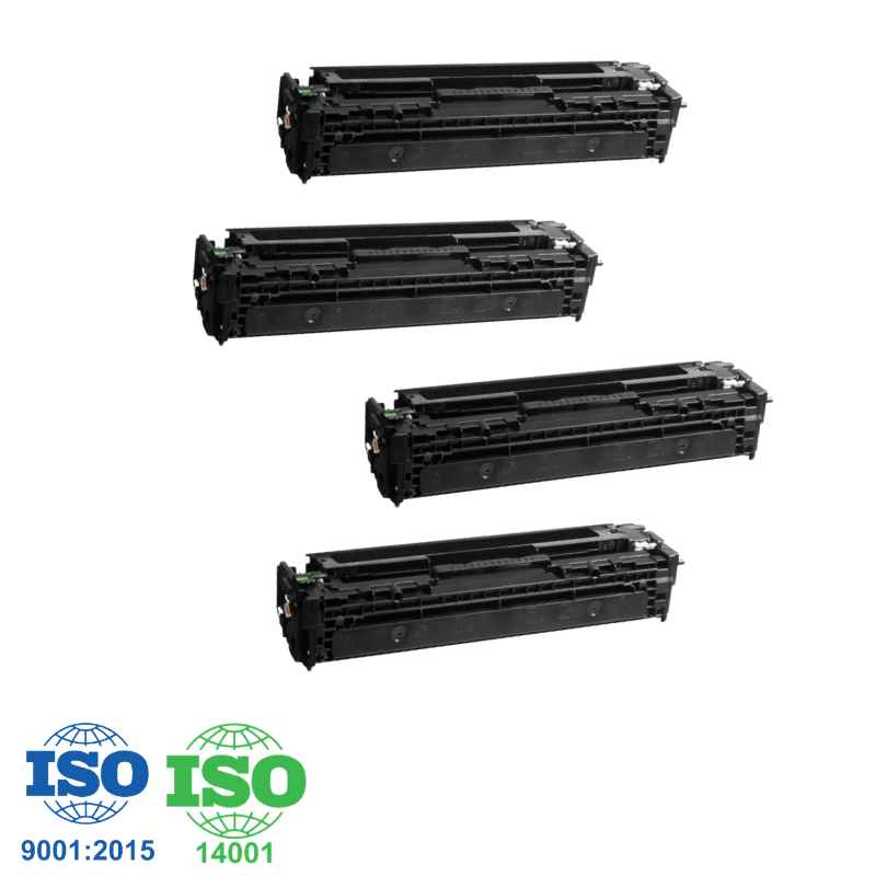 Toner HP 83A (CF283A) Compatible - Noir - Pack de 4
