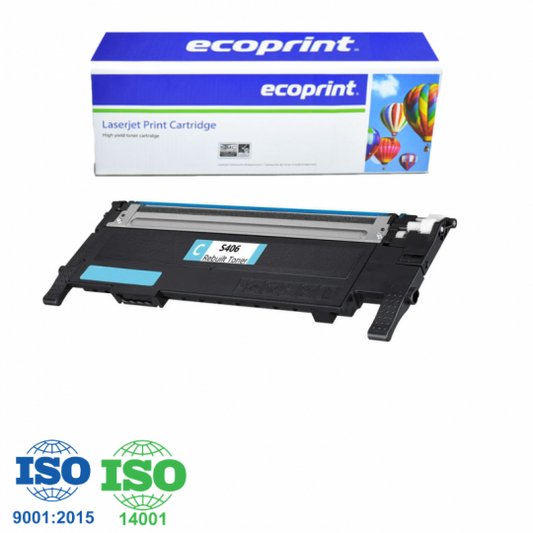 Toner SAMSUNG Compatible (CLT-C406S) / ELS - Cyan